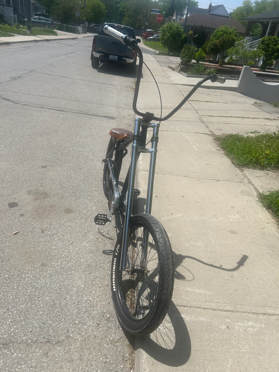 Nirve Cannibal chopper-style cruiser bicycle - photo 2