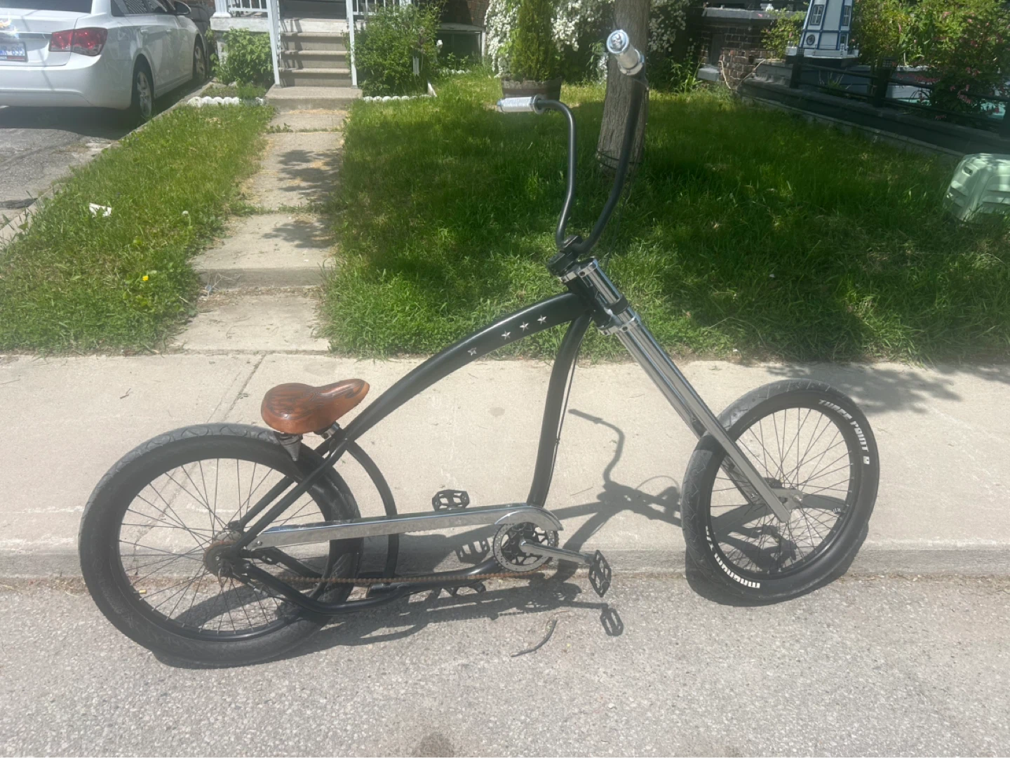 Nirve Cannibal chopper-style cruiser bicycle
