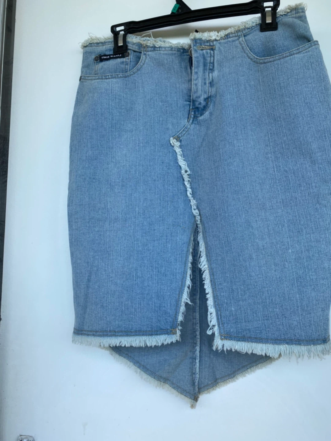 Vintage Costa Blanca light washDenim Skirt Size Medium