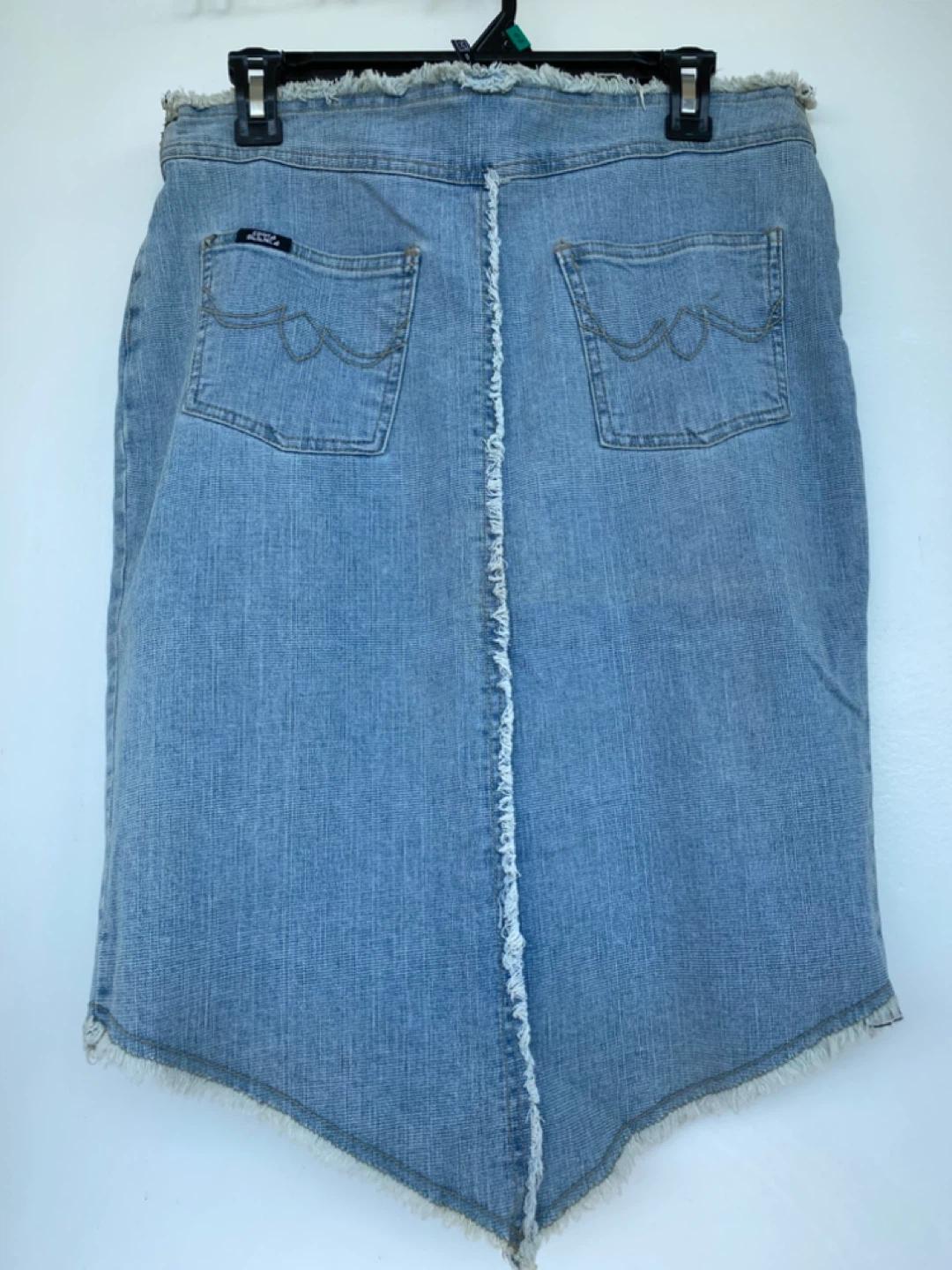 Vintage Costa Blanca light washDenim Skirt Size Medium - photo 2