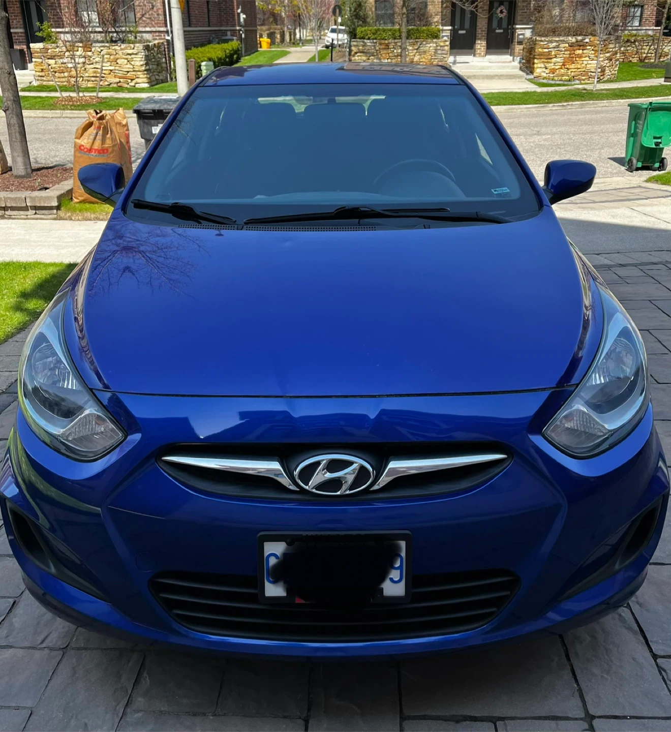 2014 Hyundai Accent Hatchback - Blue