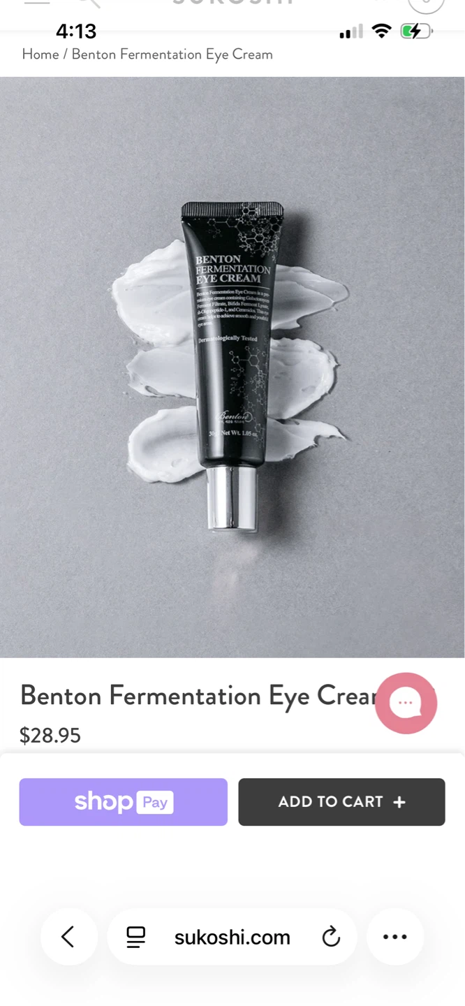 Benton Fermentation Eye Cream - photo 2