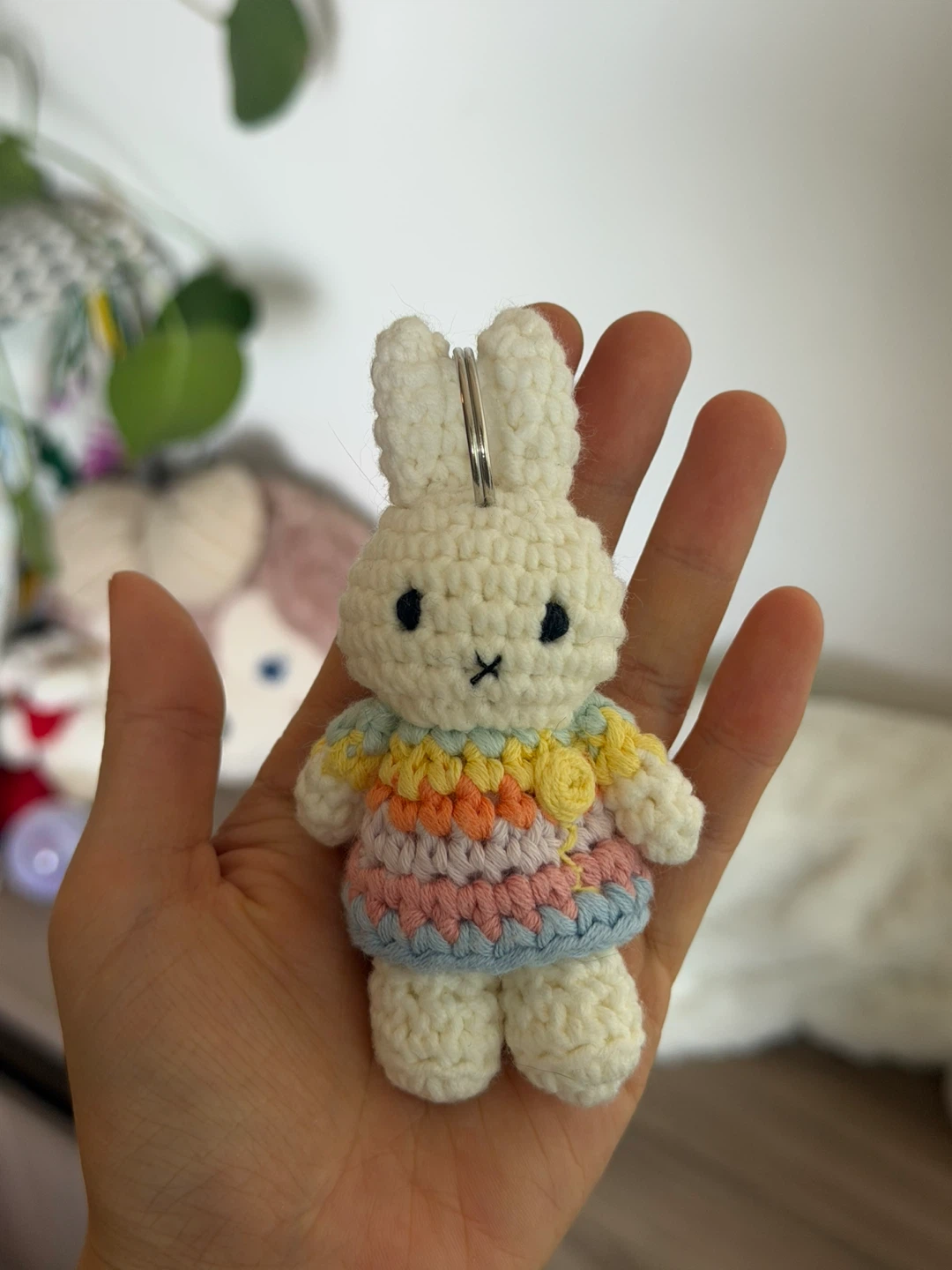 Just Dutch Miffy Crochet Keychain