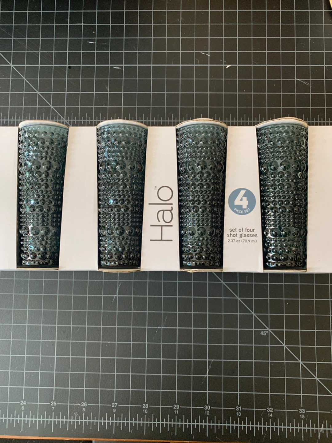Halo Set of Four Shot Glasses