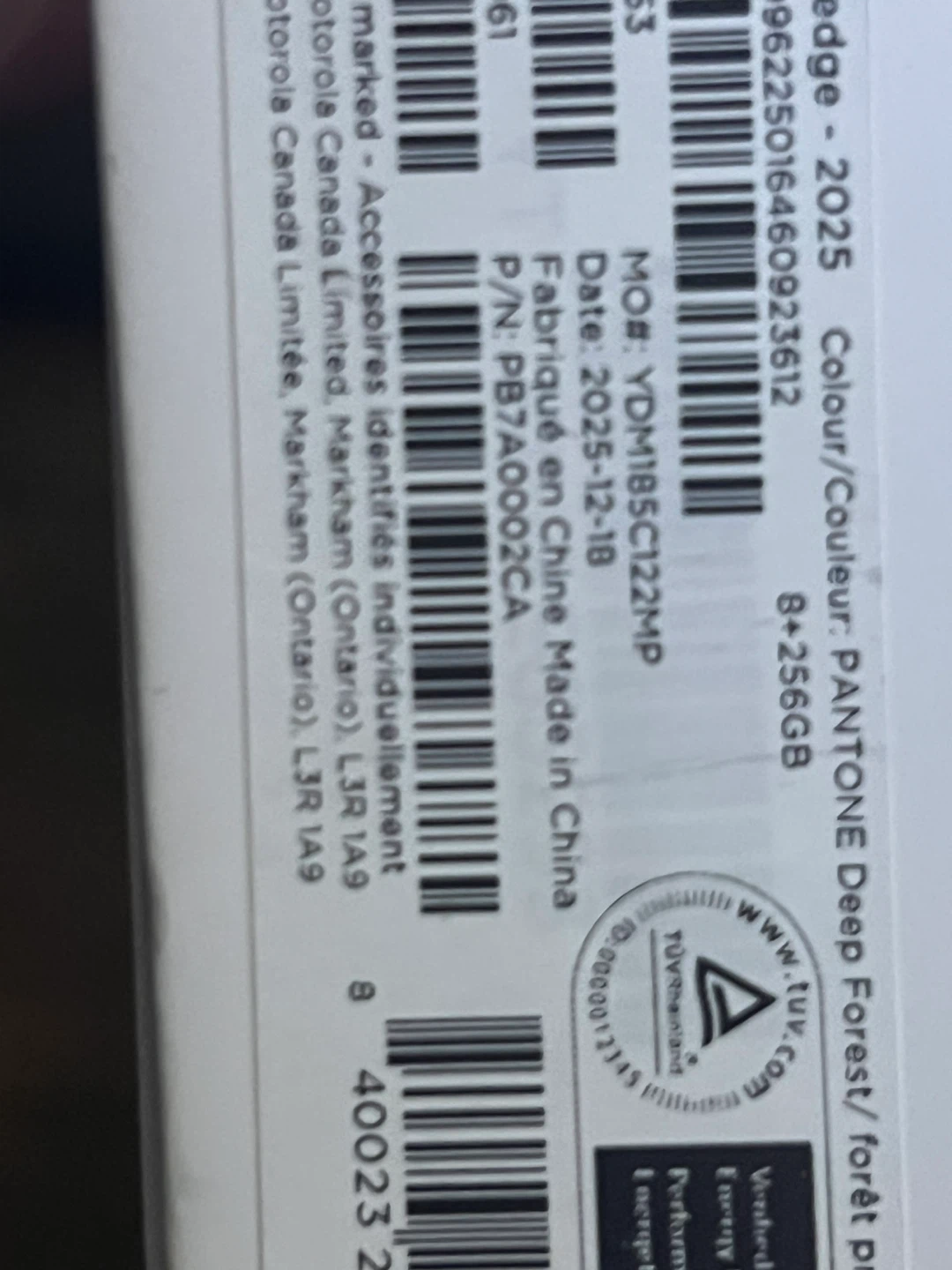 Motorola Edge 2025 Deep Forest - photo 3