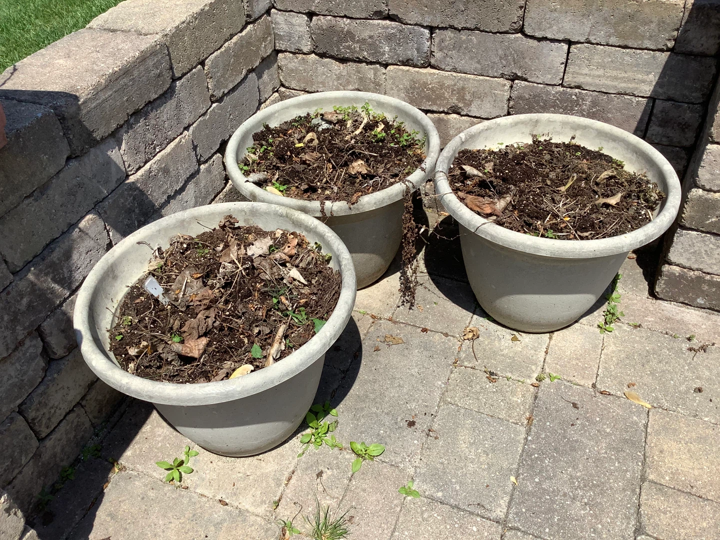 Set of 5 large garden planters - photo 2