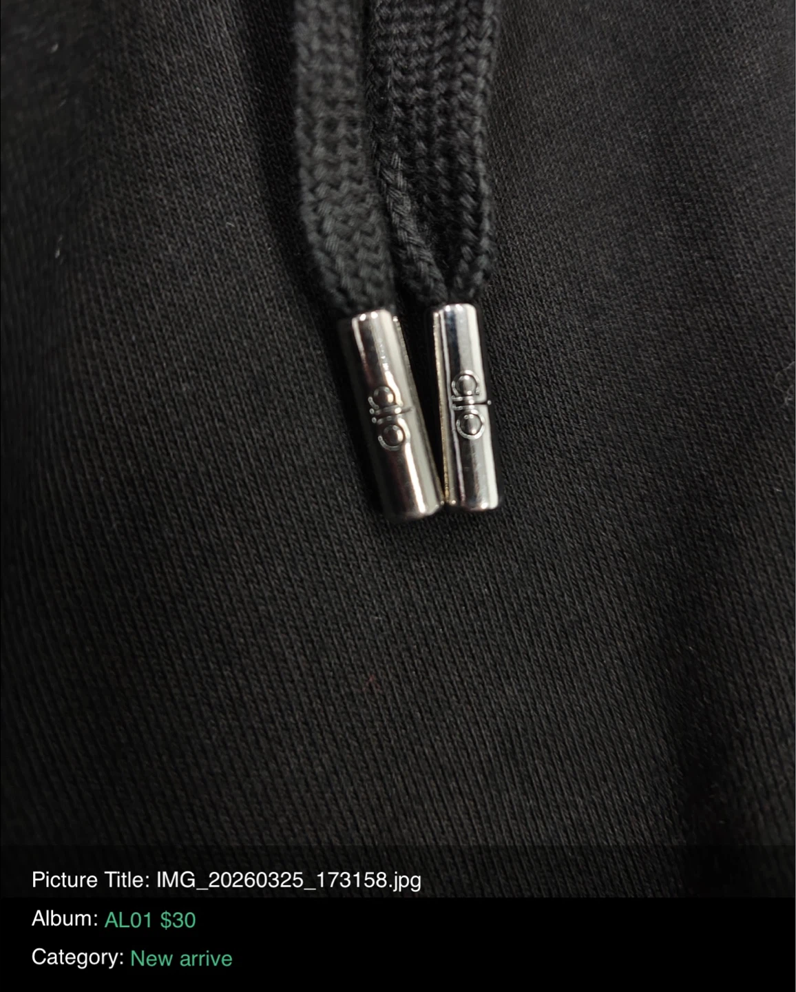 Black Alo Zip-Up Hoodie and Sweatpants Set - photo 2