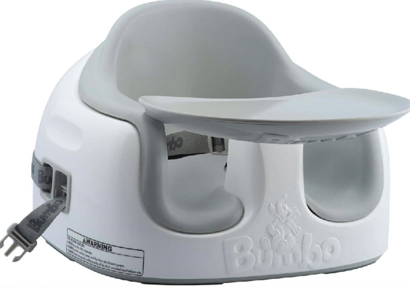 New in Box Bumbo 3-in-1 Multi-Seat, Cool Grey