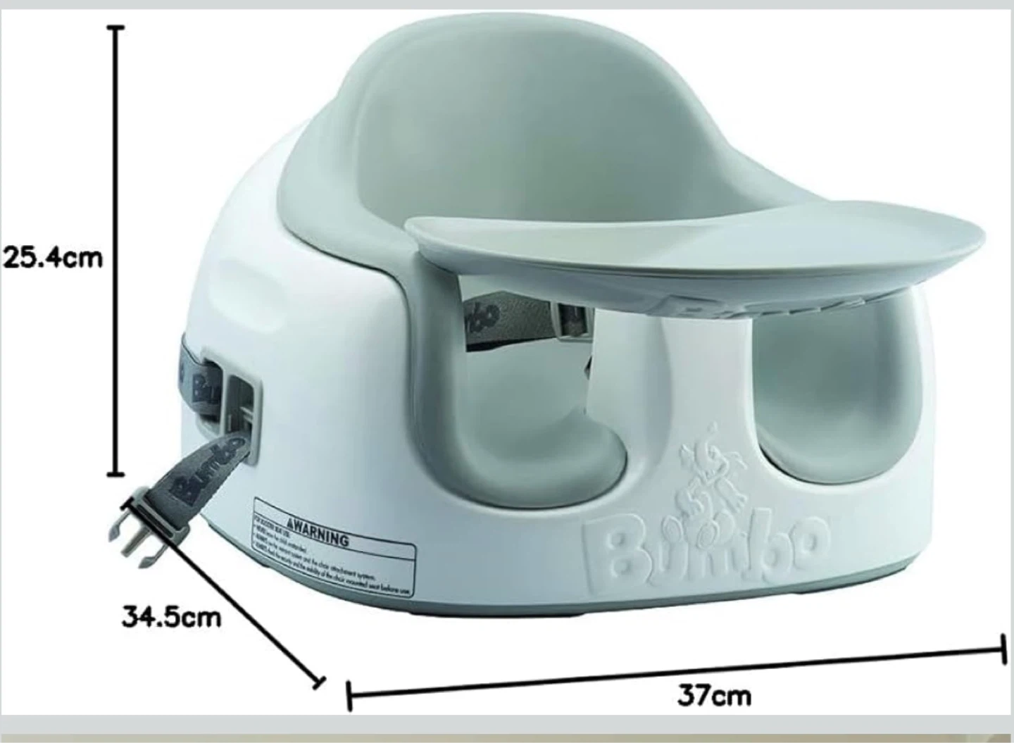 New in Box Bumbo 3-in-1 Multi-Seat, Cool Grey - photo 3