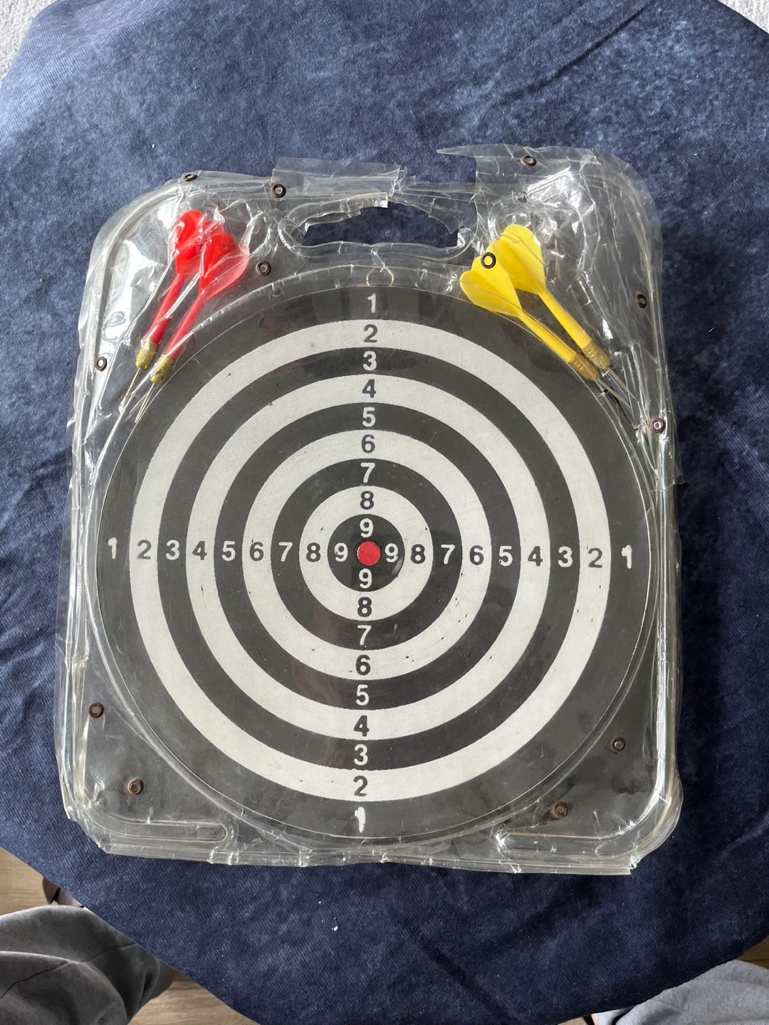 WELLFORM Mini Dart Board Set with Darts - photo 4