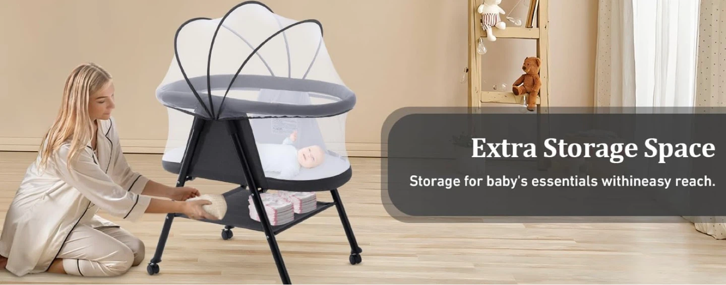 New in Box 3in1 Baby Bassinet - photo 4