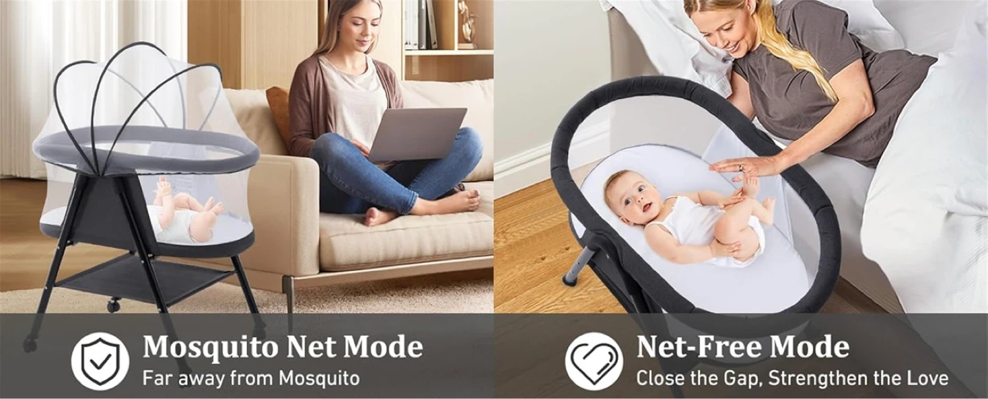 New in Box 3in1 Baby Bassinet - photo 5