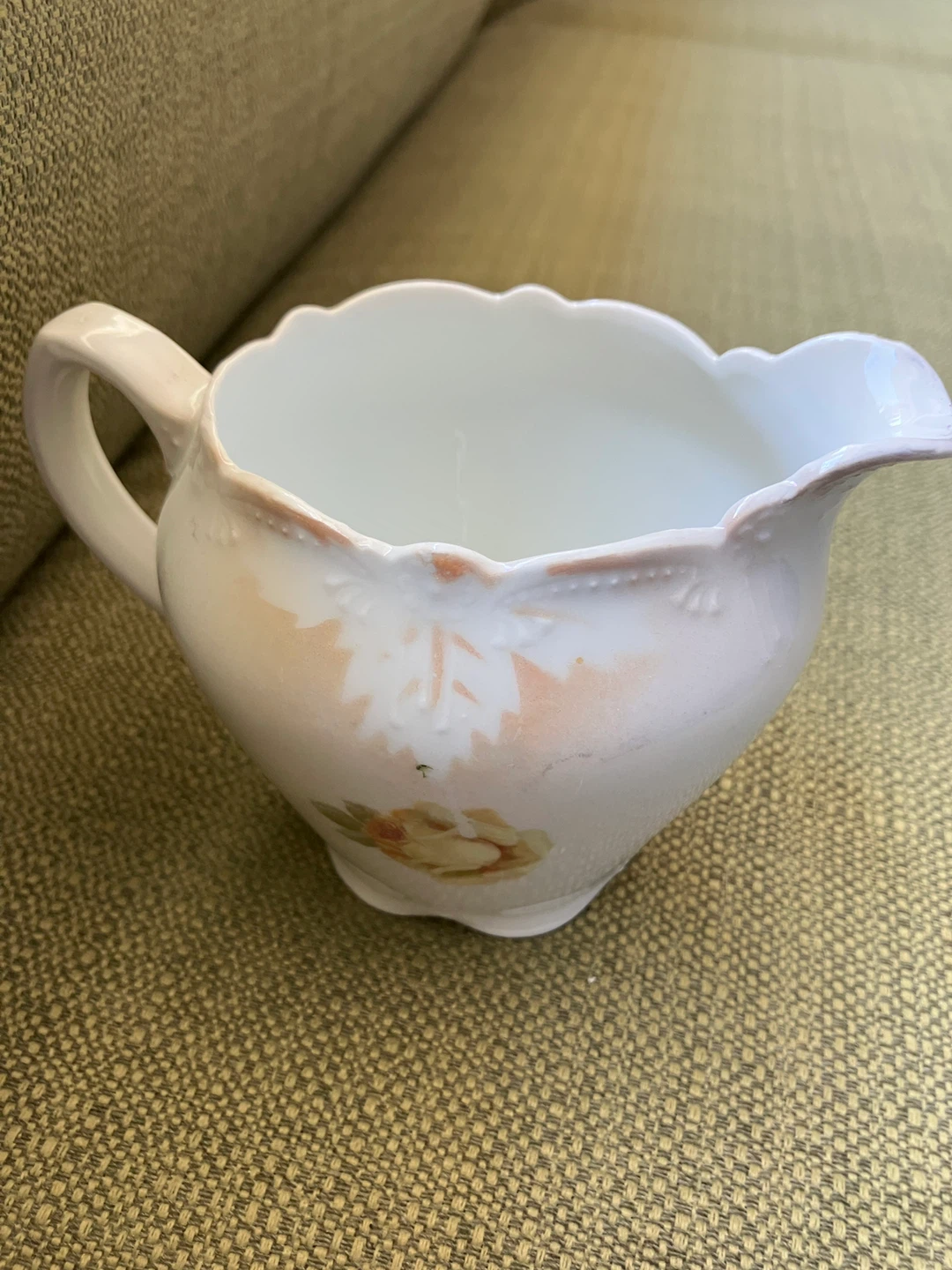 Bavaria Porcelain Creamer Pitcher Floral Design - photo 2