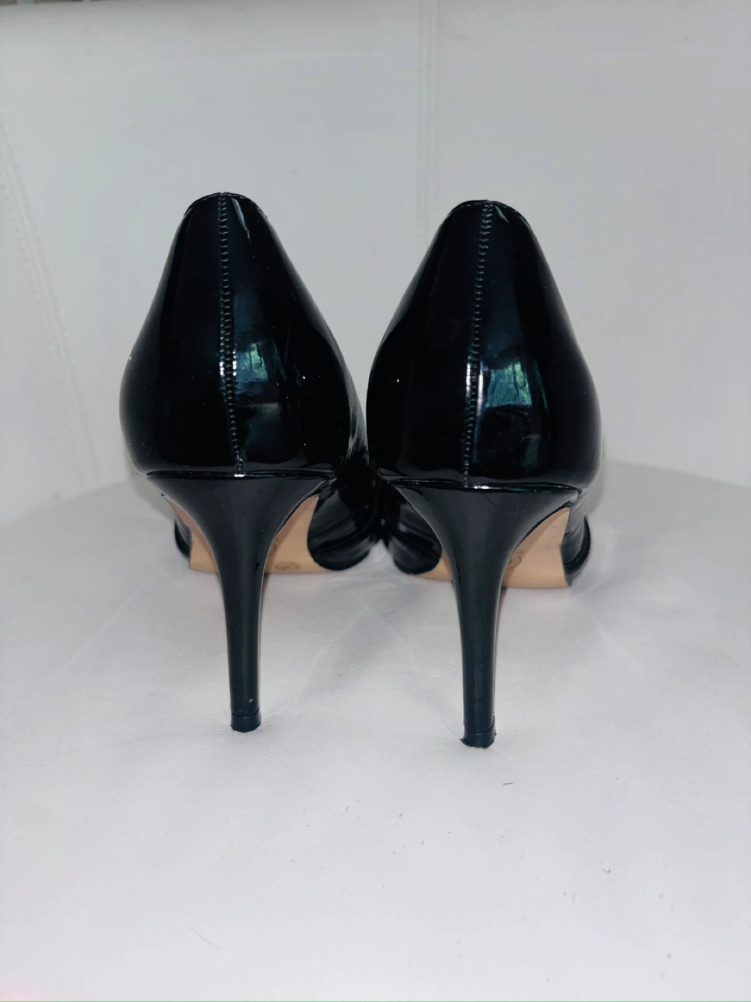 Chinese Laundry Black Patent Pumps Size 7.5 - photo 3