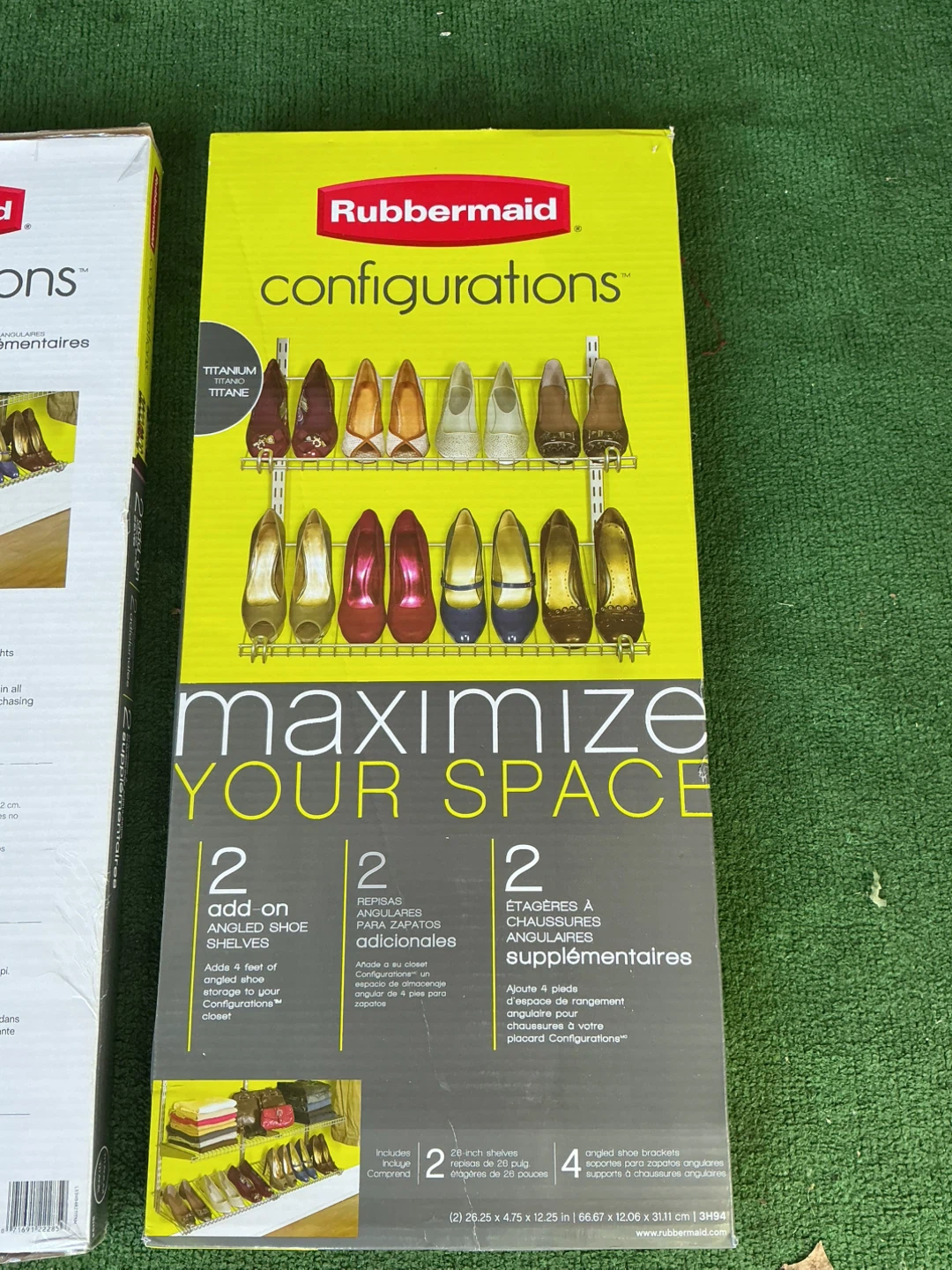 Rubbermaid Configurations Shoe Shelving Kit - photo 3
