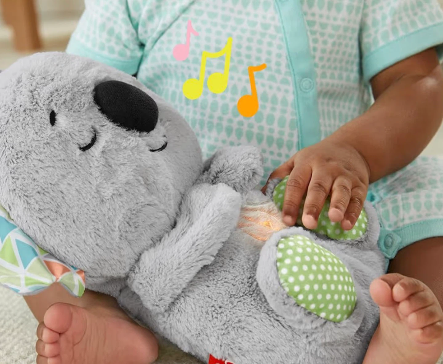 New Fisher-Price Soothing Otter Toy - photo 3
