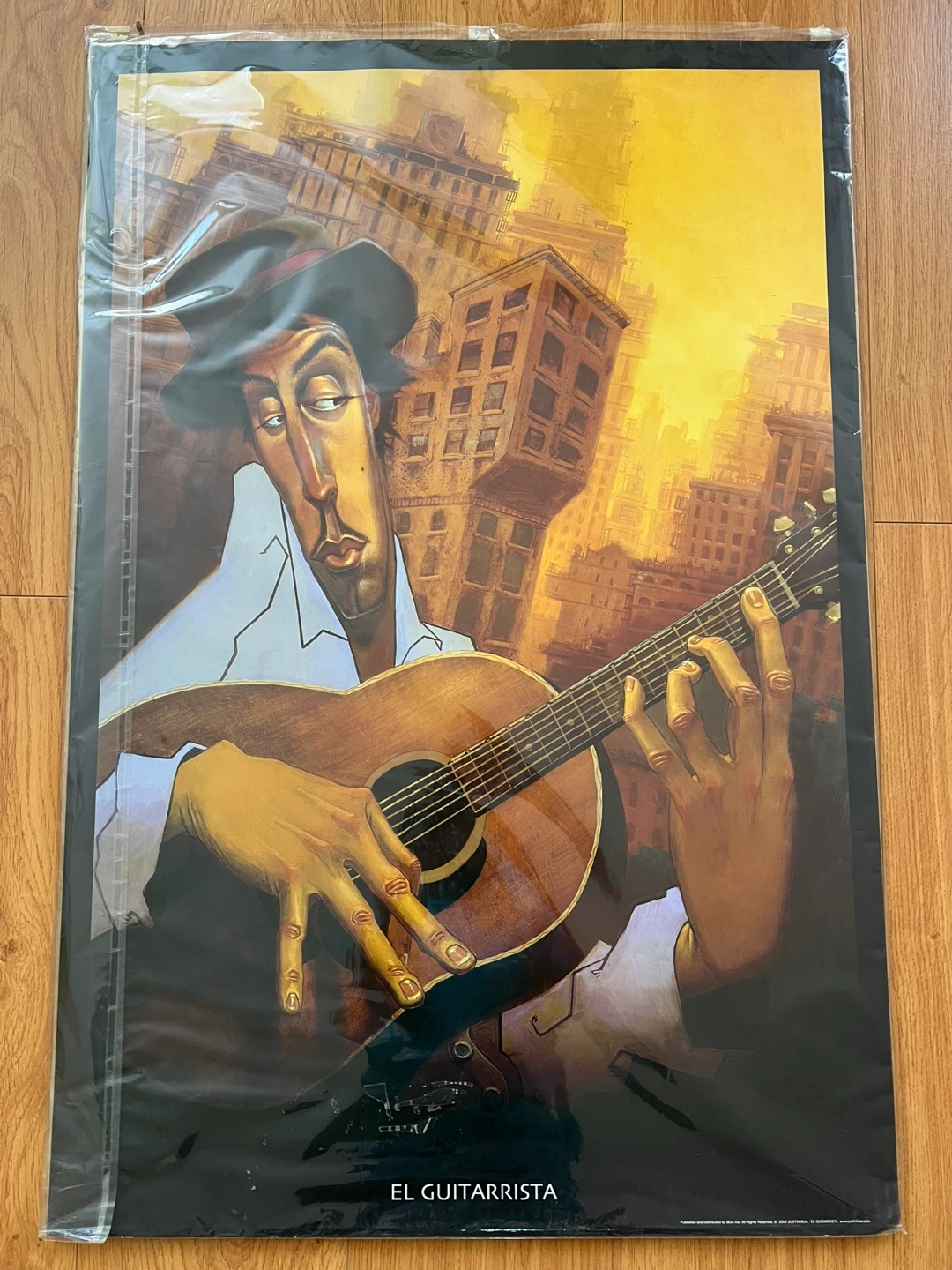 El Guitarrista Art Print