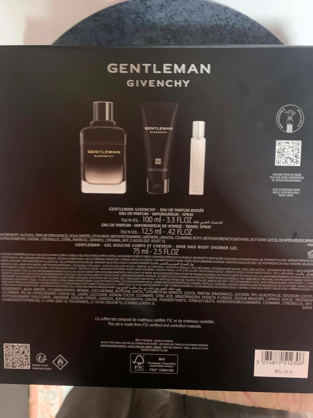 Givenchy Gentleman Eau de Parfum Gift Set 150$ - photo 3