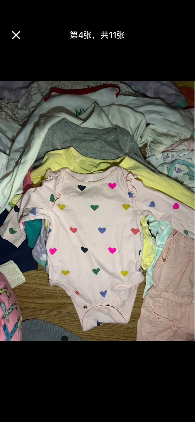 60pcs 3-6M Baby Girl Clothes Bundle - photo 3