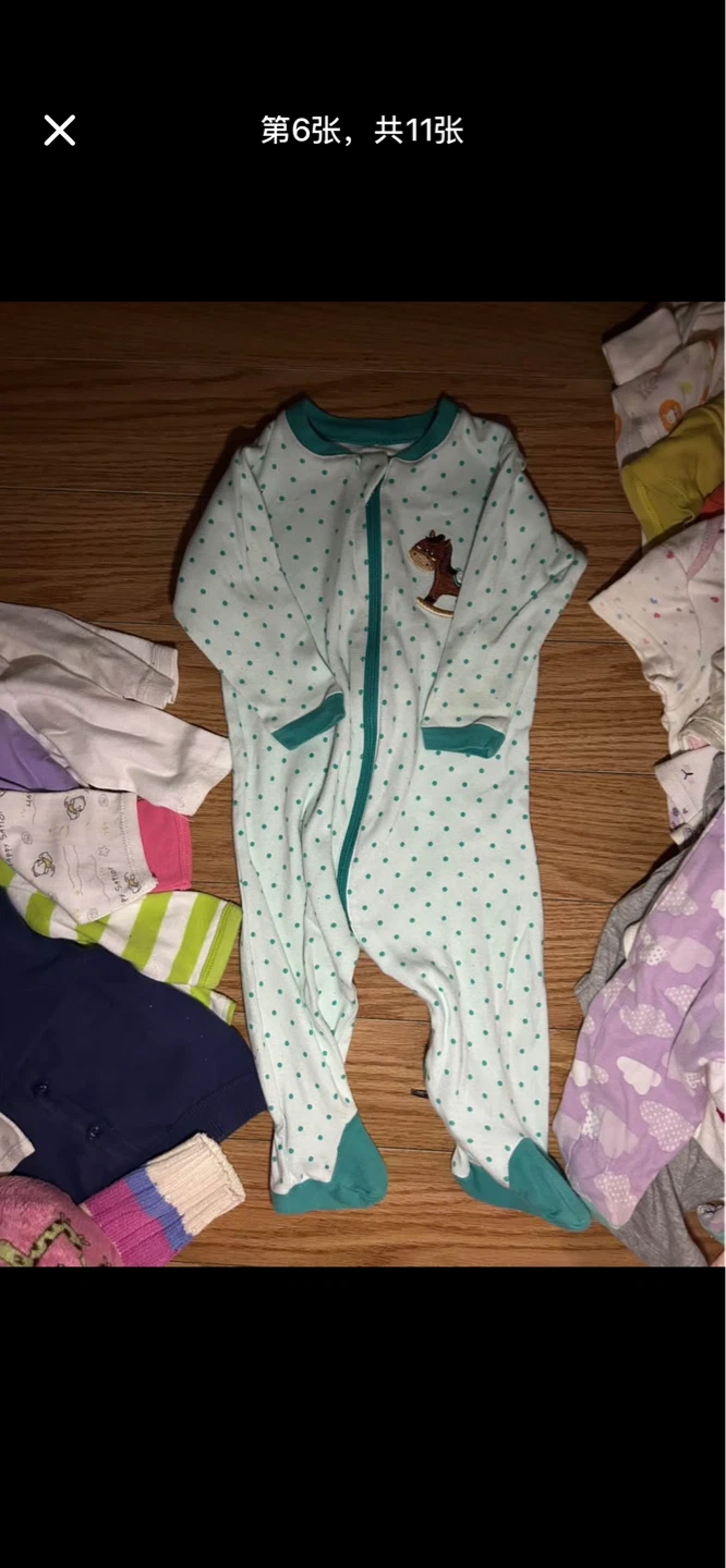 60pcs 3-6M Baby Girl Clothes Bundle - photo 5