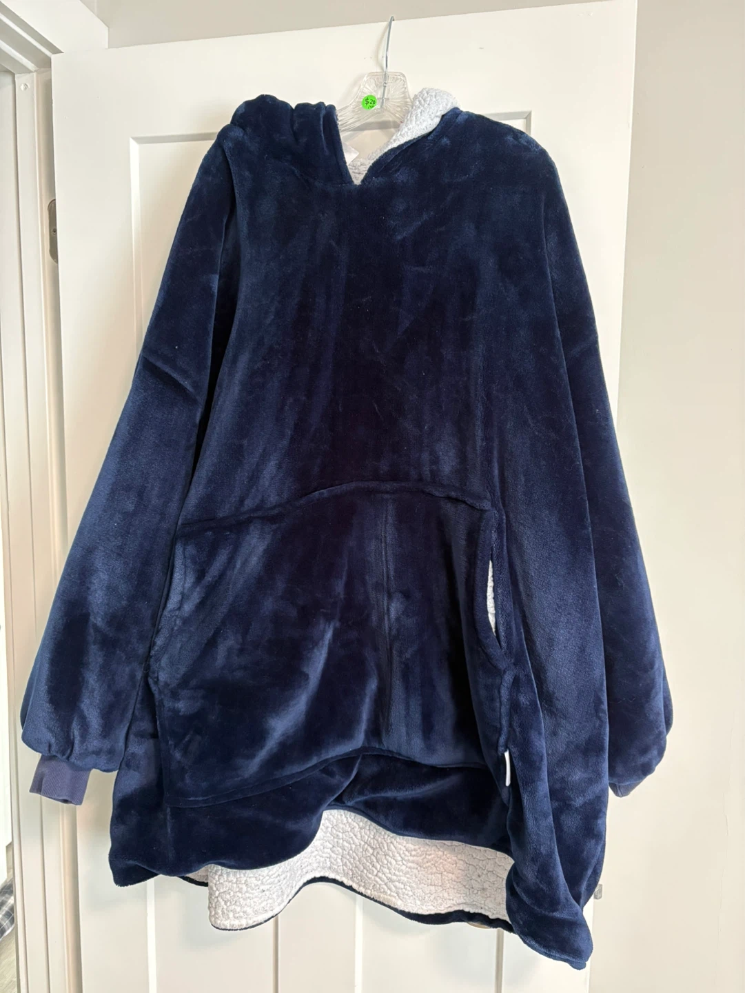 OODIE Brand Navy Blue Hooded Blanket Sweatshirt