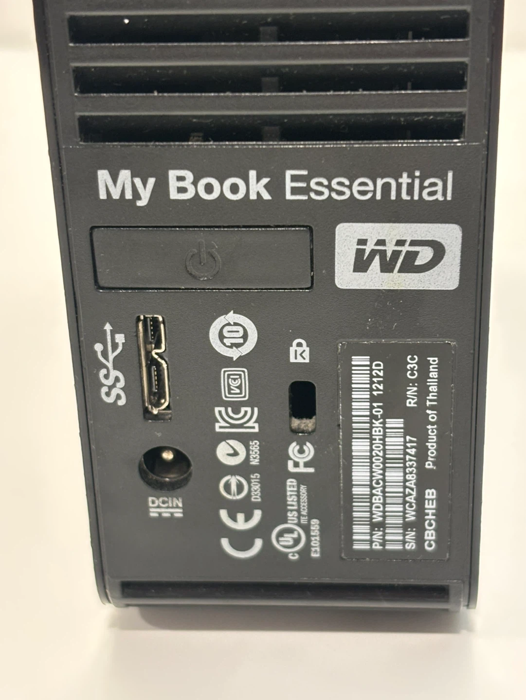 External Hard Drive WD My Book Essential 1.81TB - photo 3
