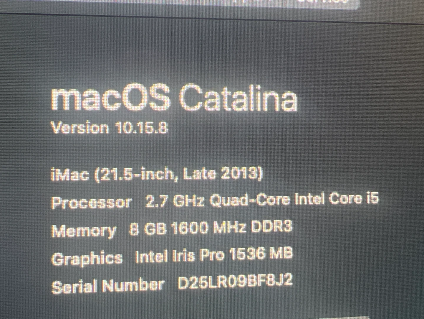 Apple iMac 21.5-inch Late 2013. Comes with keyboard - photo 2