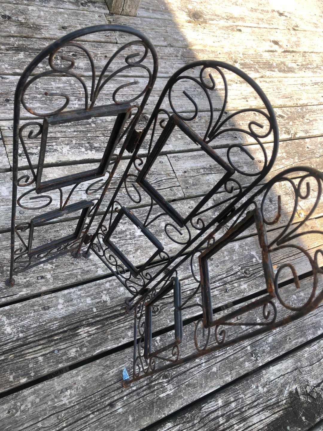 Wrought Iron Photo Frame Display Stand - photo 2