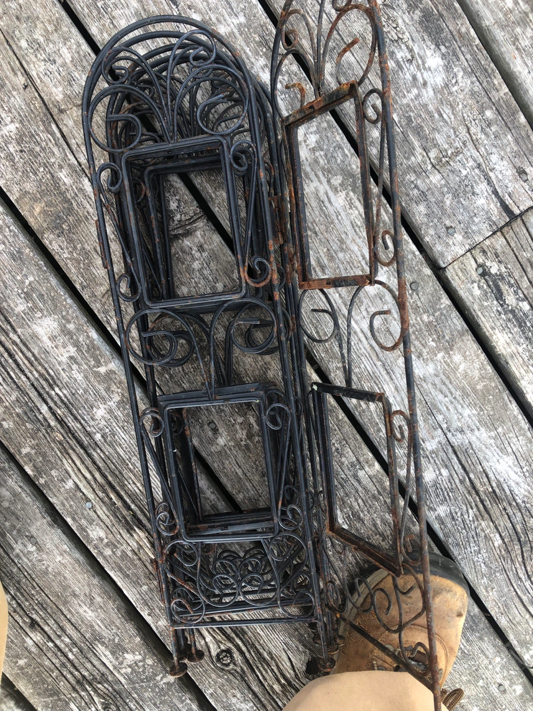 Wrought Iron Photo Frame Display Stand - photo 5