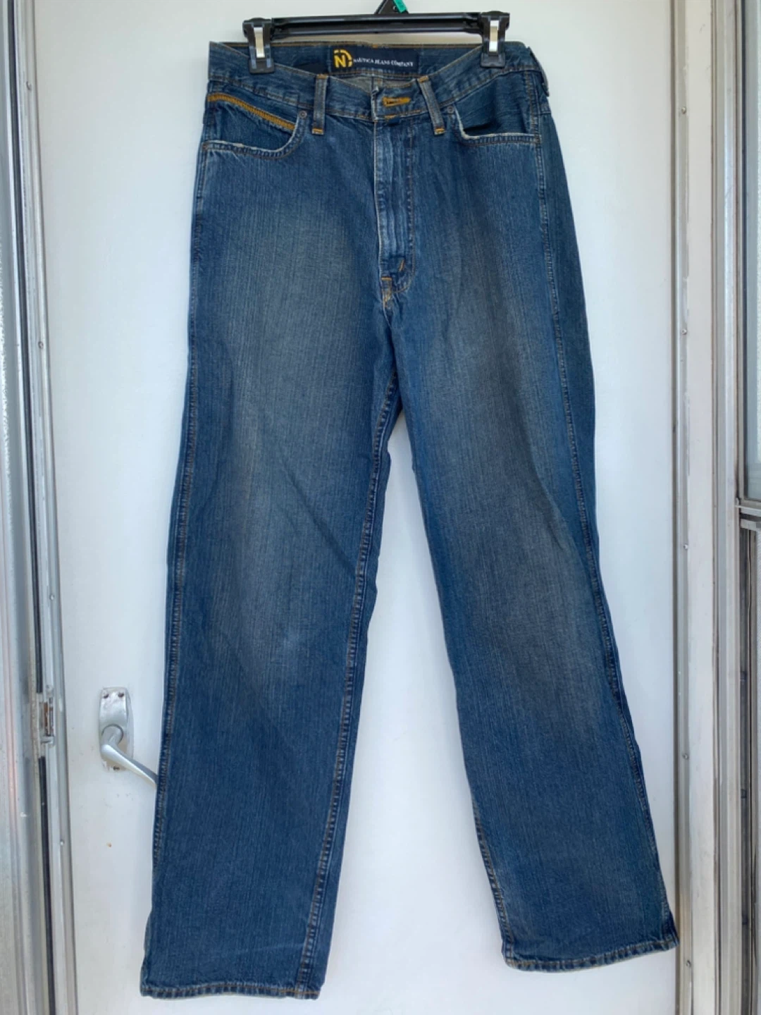 Nautica Jeans Men's Relaxed Fit Blue Denim Jeans