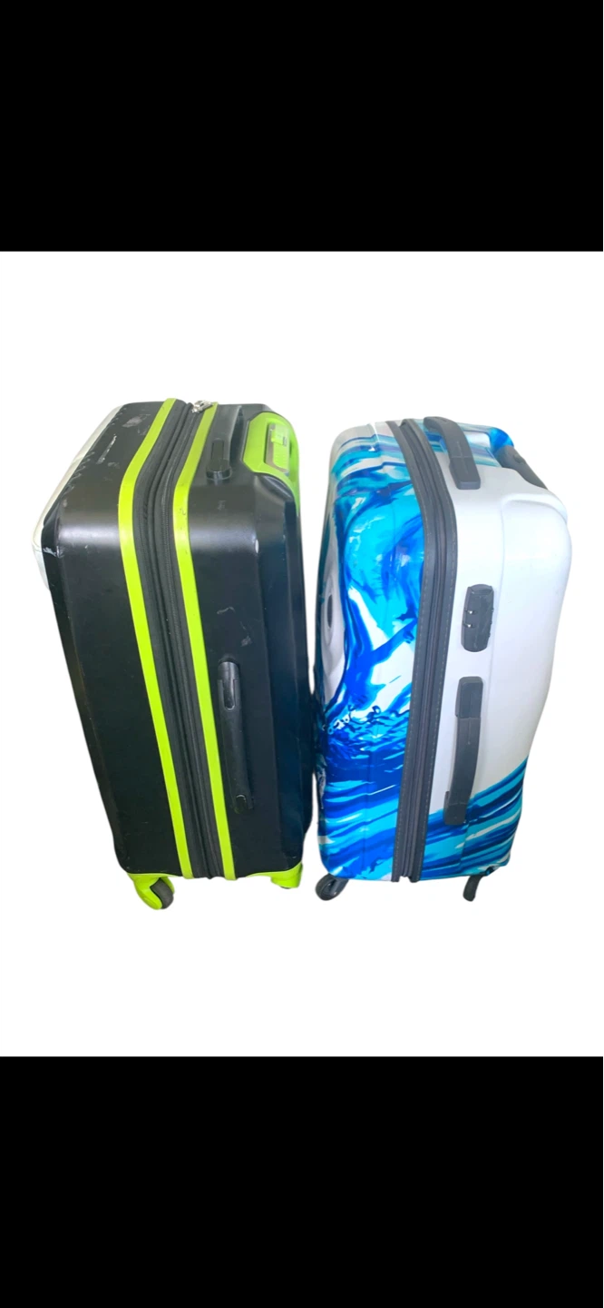 2 Hardshell Suitcases Travel Bags - photo 2
