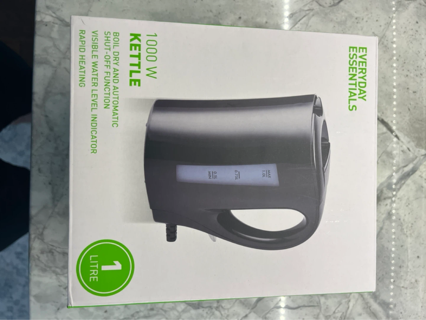 Everyday Essentials 1000 W 1 litre Kettle