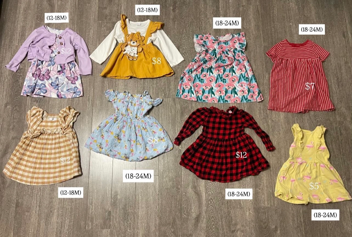 MOVING SALE Baby Clothes 0-24M Rompers Dresses Sets - photo 3