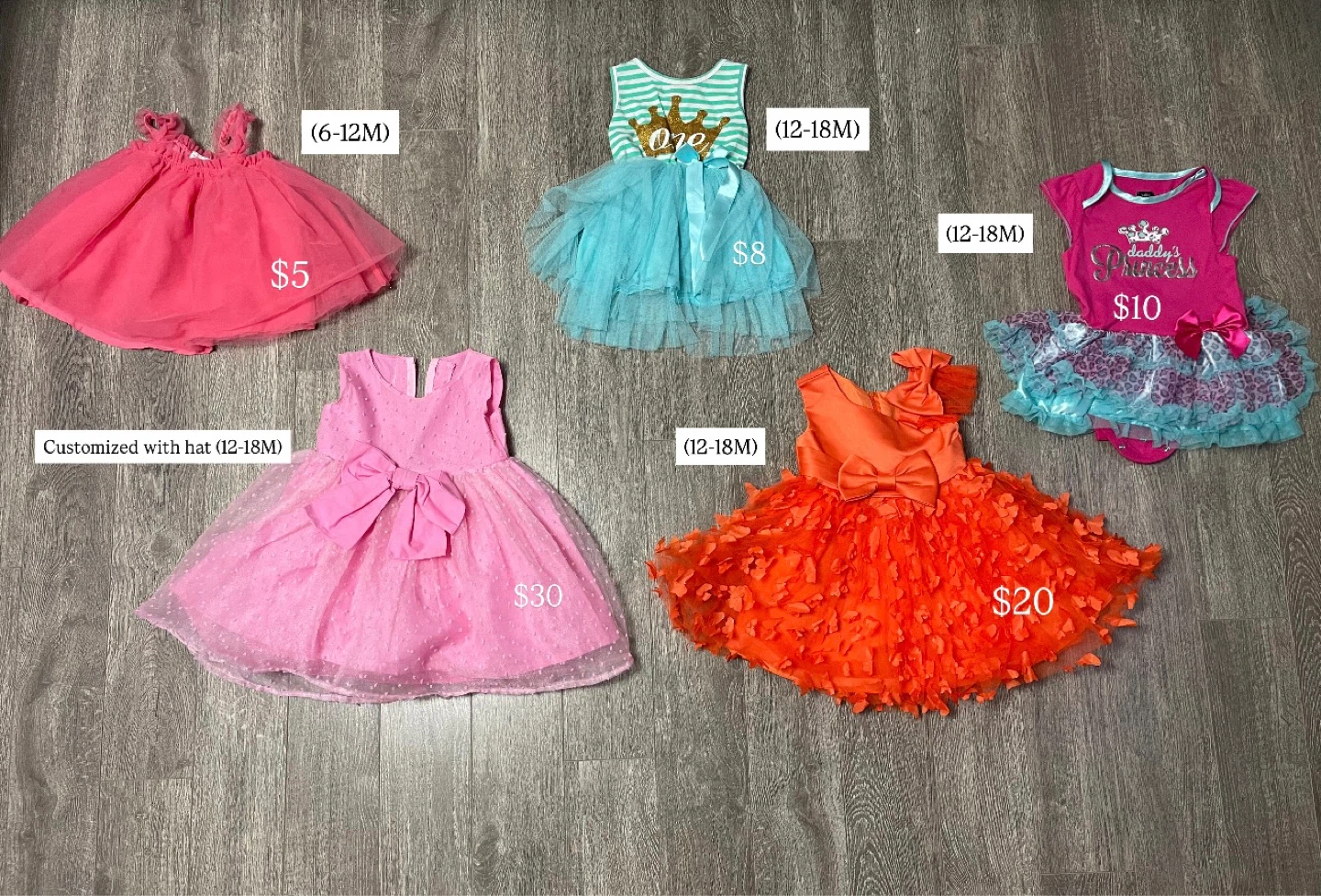 MOVING SALE Baby Clothes 0-24M Rompers Dresses Sets - photo 2
