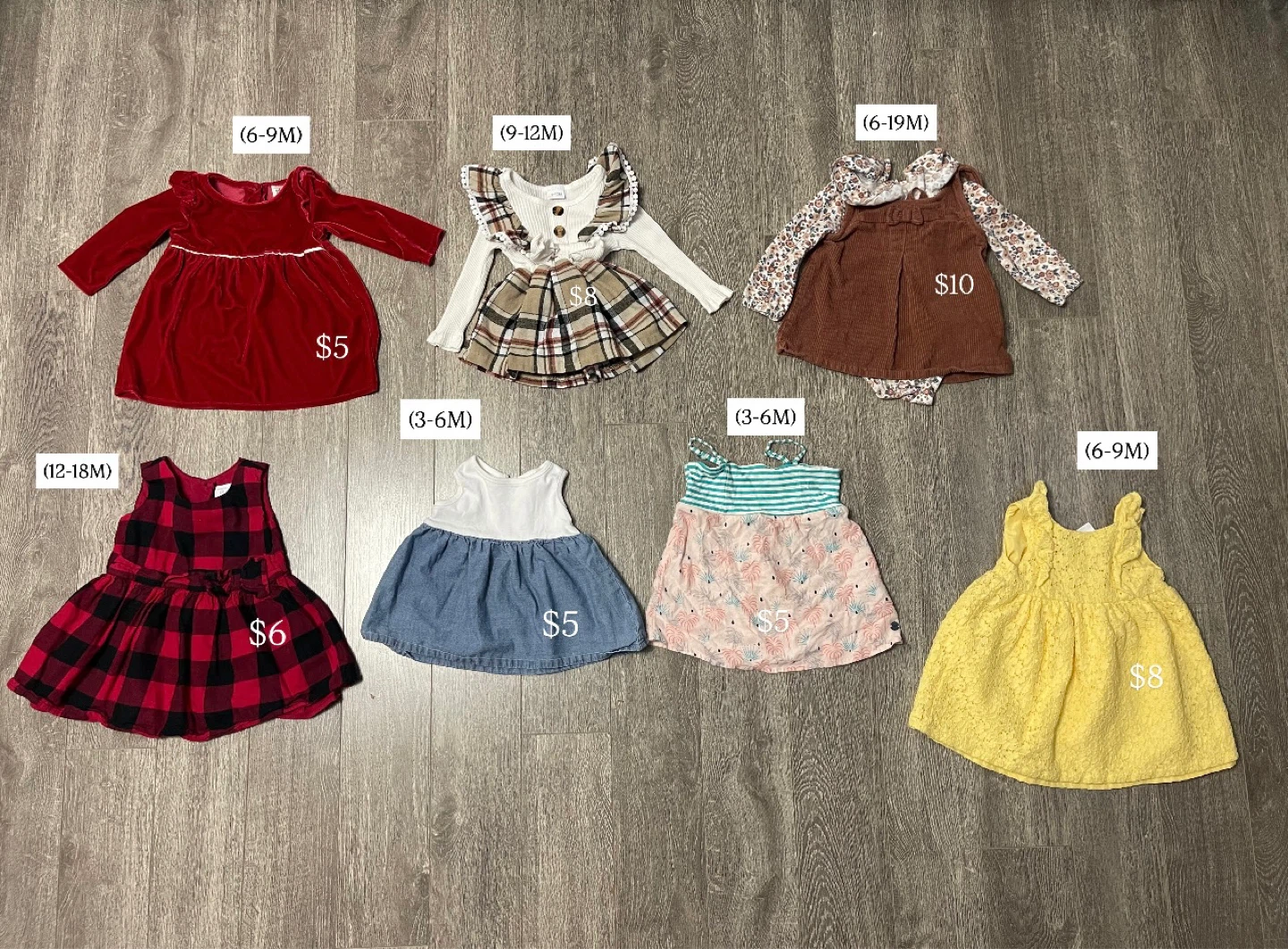 MOVING SALE Baby Clothes 0-24M Rompers Dresses Sets - photo 4