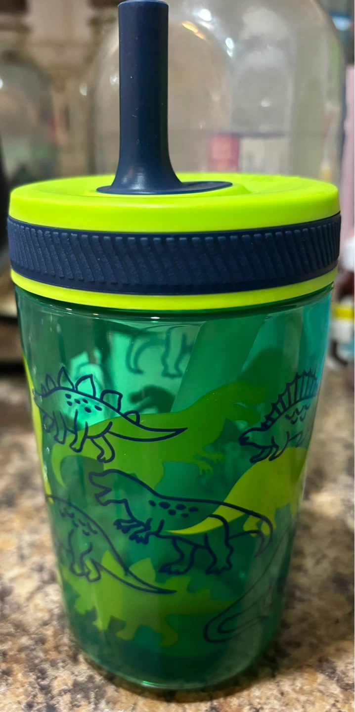 Zak Designs Dinosaur Tumbler with Straw
