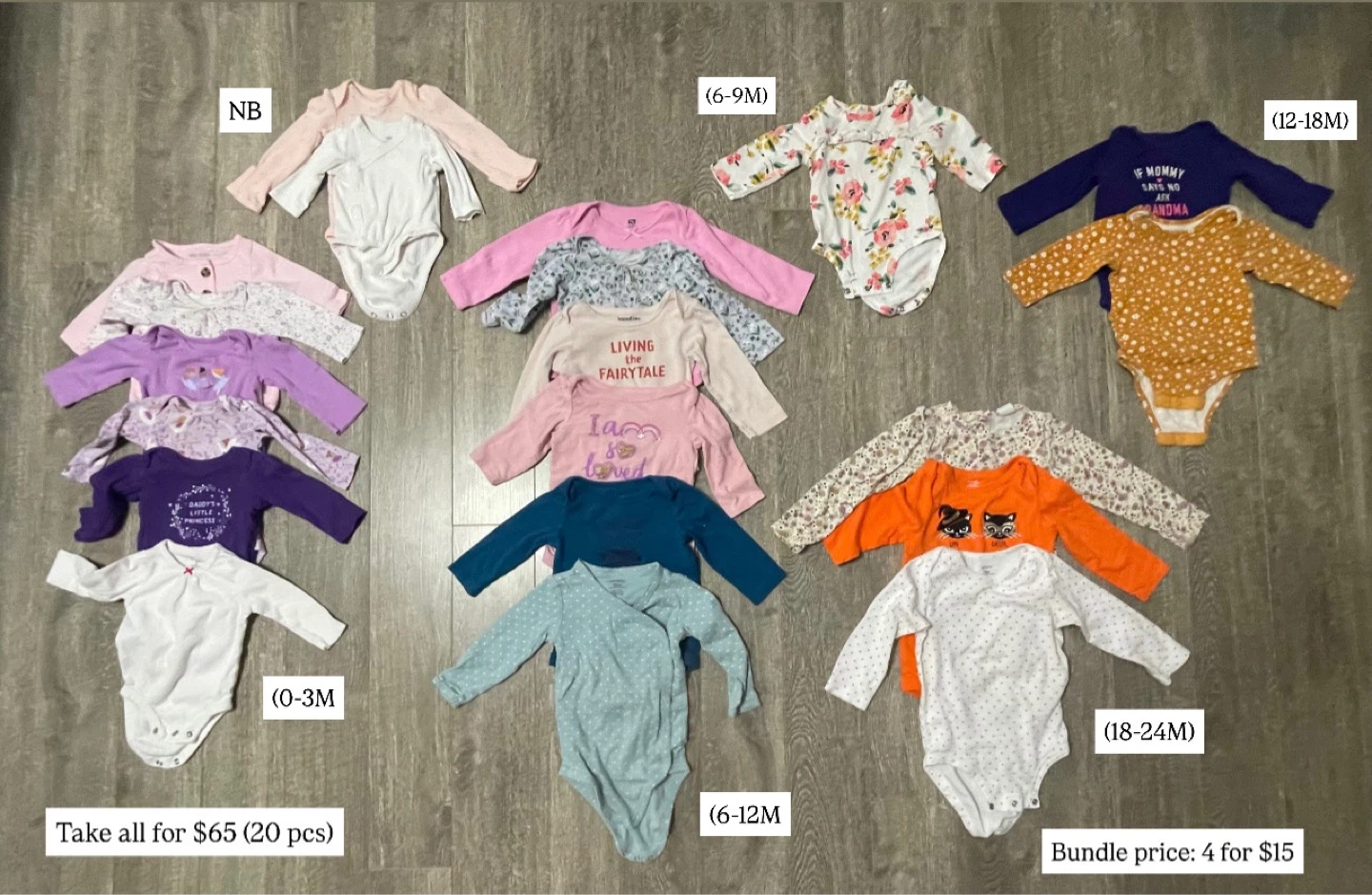 MOVING SALE Baby Essentials 0-24M Clothes Shoes & More - photo 3