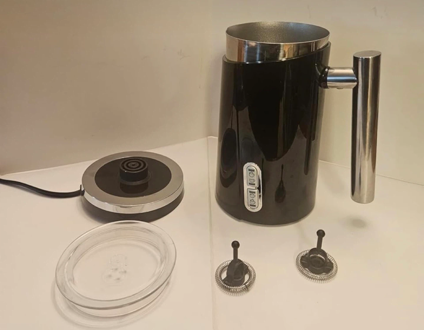 Electric Milk Frother and Steamer, 4-in-1 - photo 2