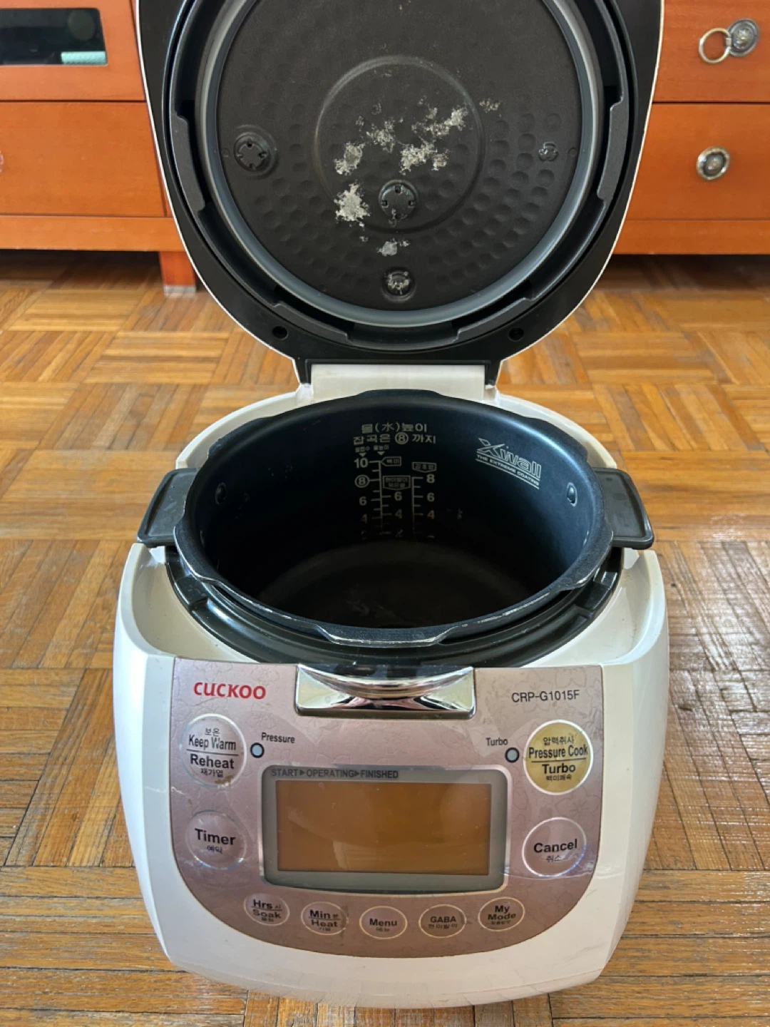 CUCKOO CRP-G1015F Electric Pressure Rice Cooker-Warmer 1.08L - photo 5