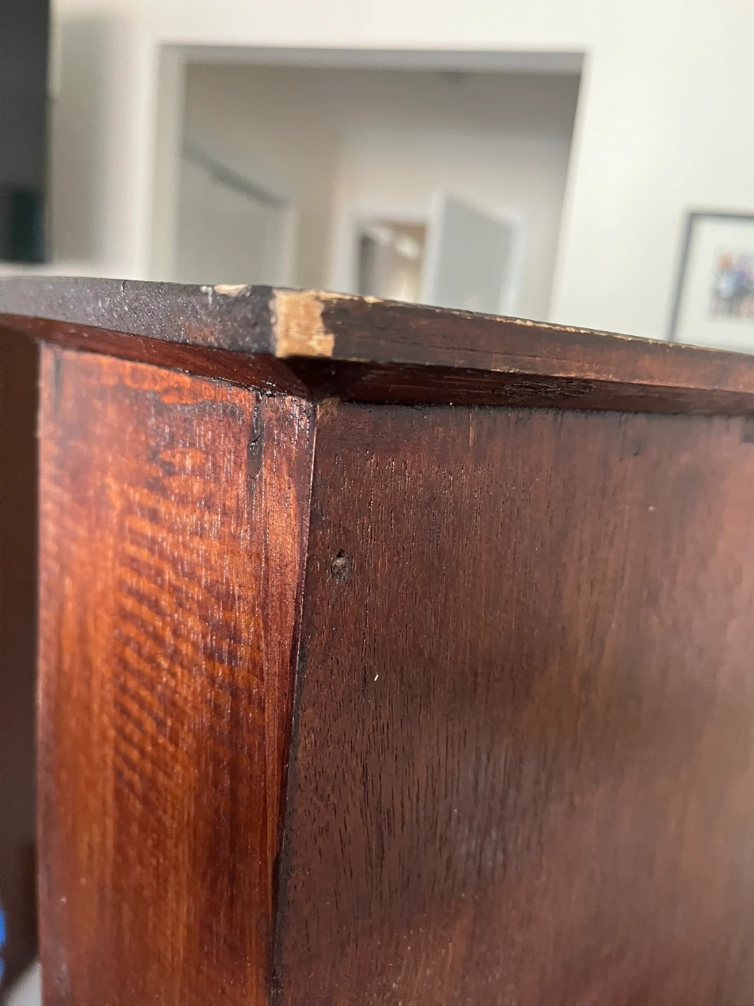 Tall Wooden Display Shelf with Drawers - photo 3