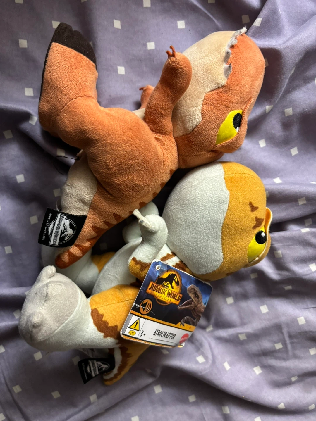 Jurassic World Atrociraptor Plush Toys