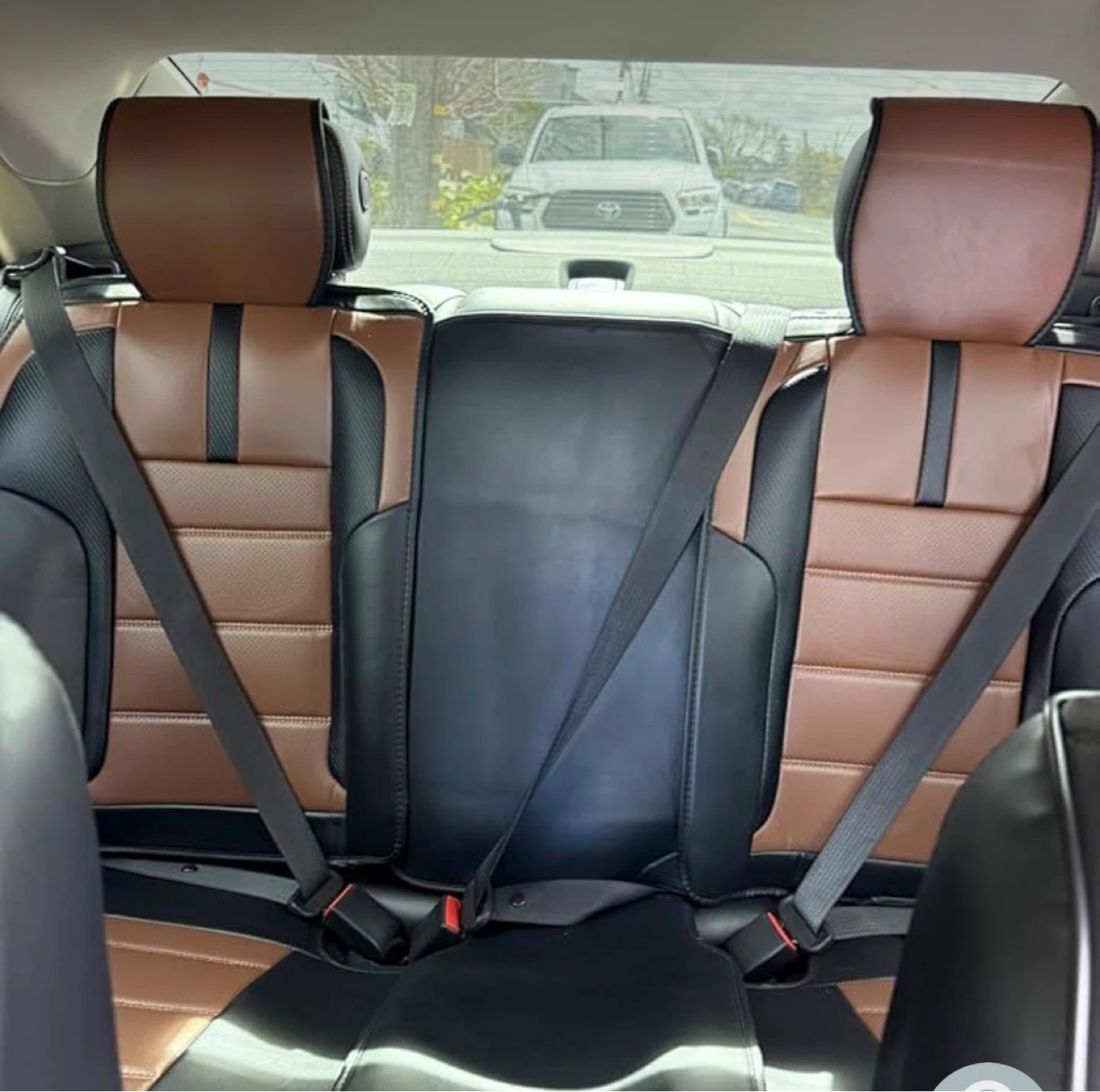 Universal Black Brown Front Car Seat Covers-New - photo 4