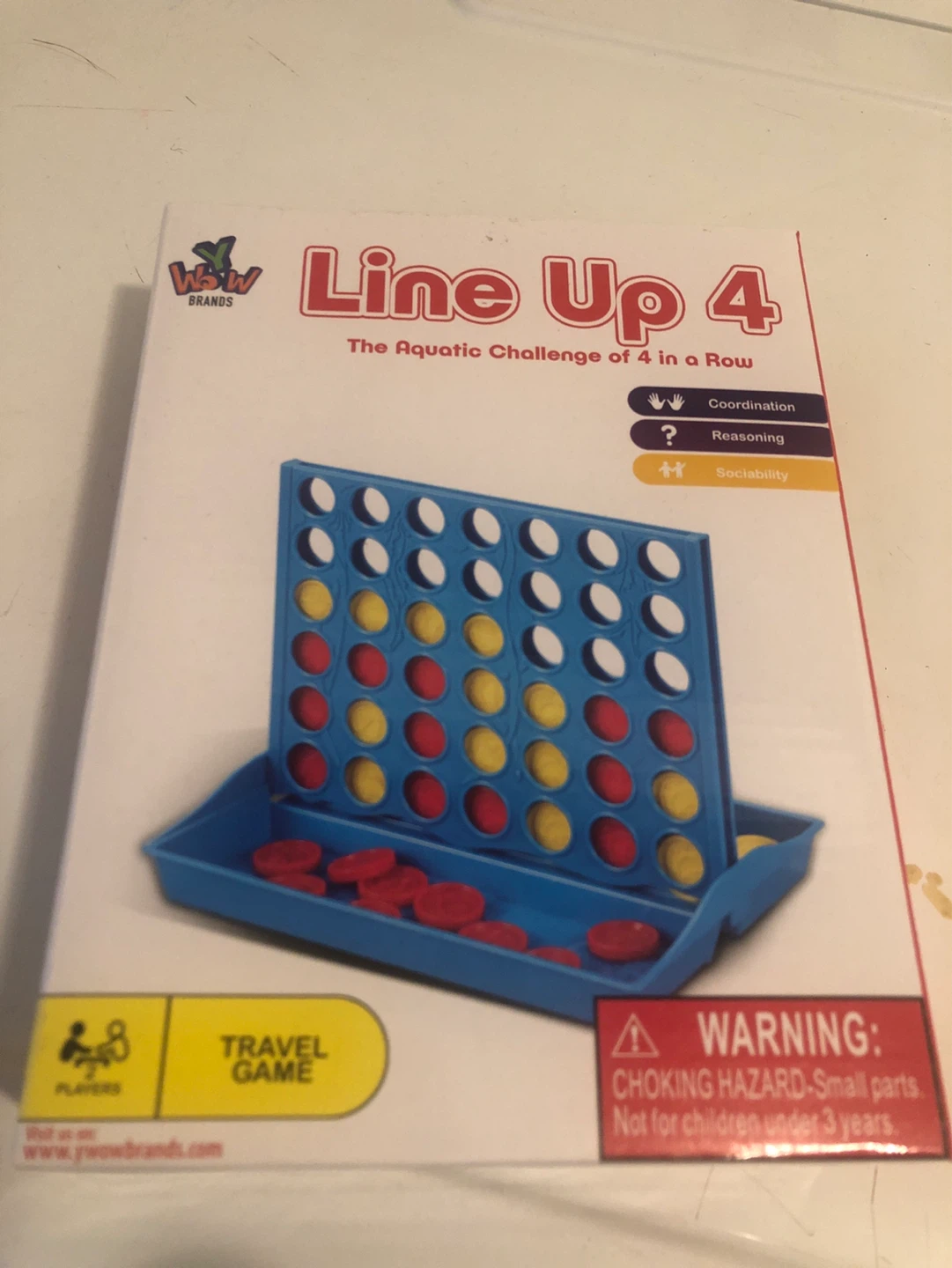Y-W-W Brands Line Up 4 Travel Game