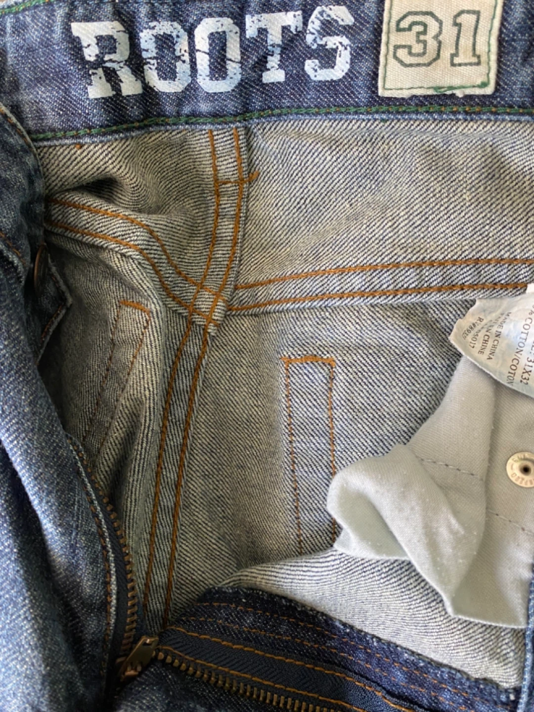 Roots Blue Denim Jeans - Size 31 - photo 3