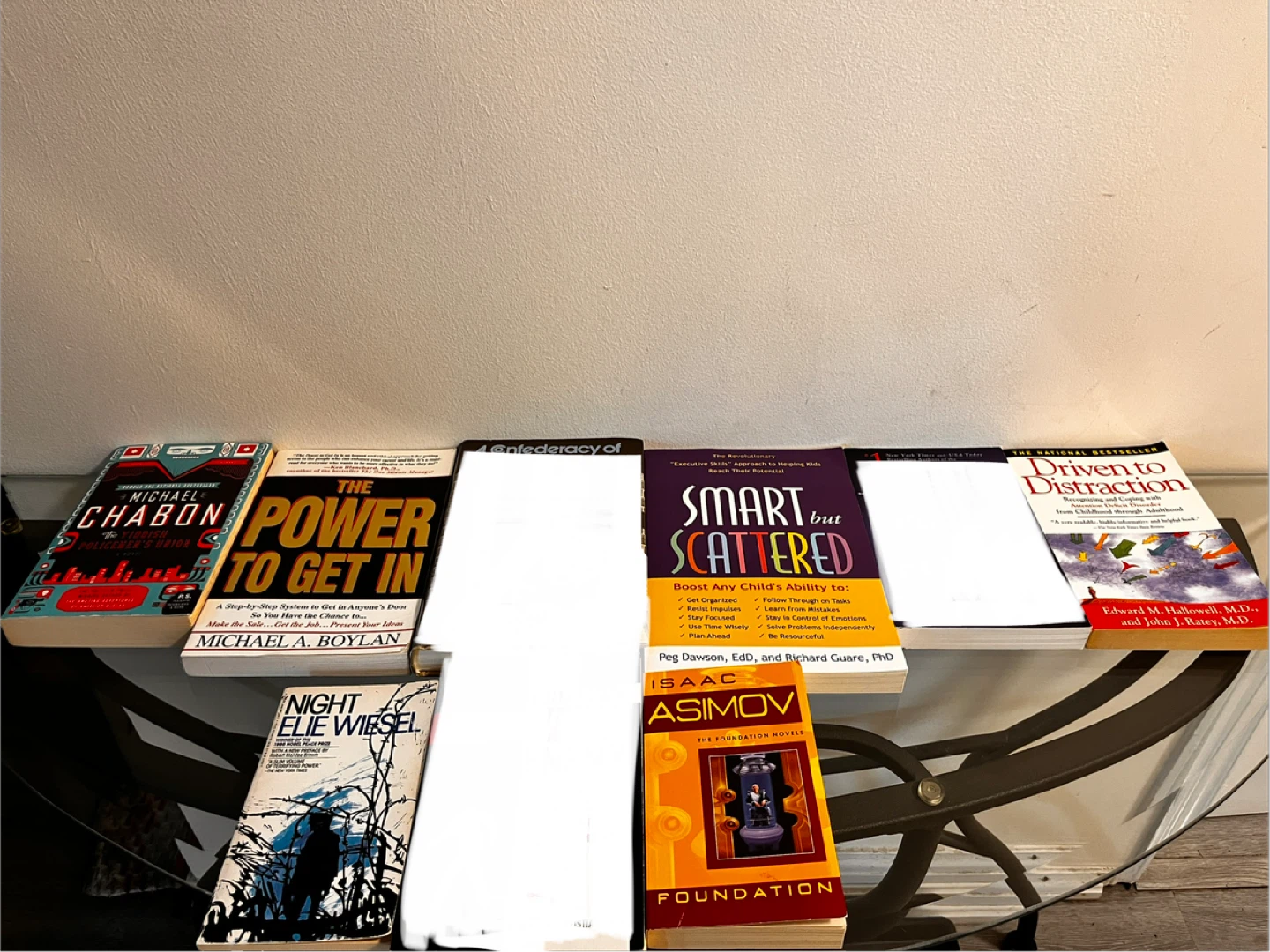 6 Books: Self-Help, Fiction, Business, Biography