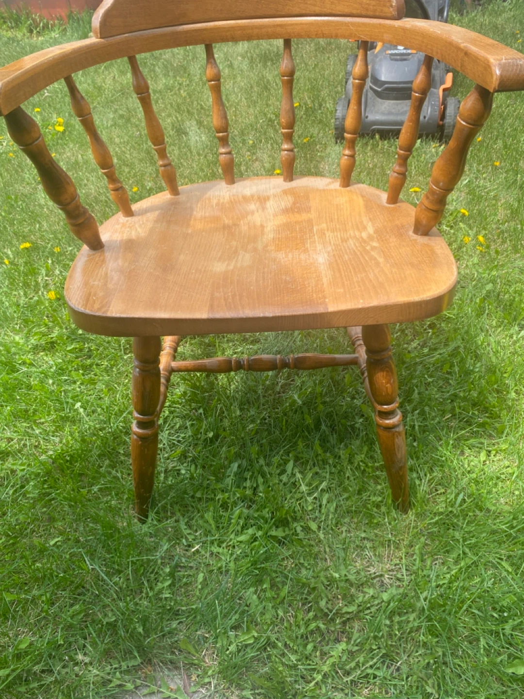 Wooden Armchair - photo 3