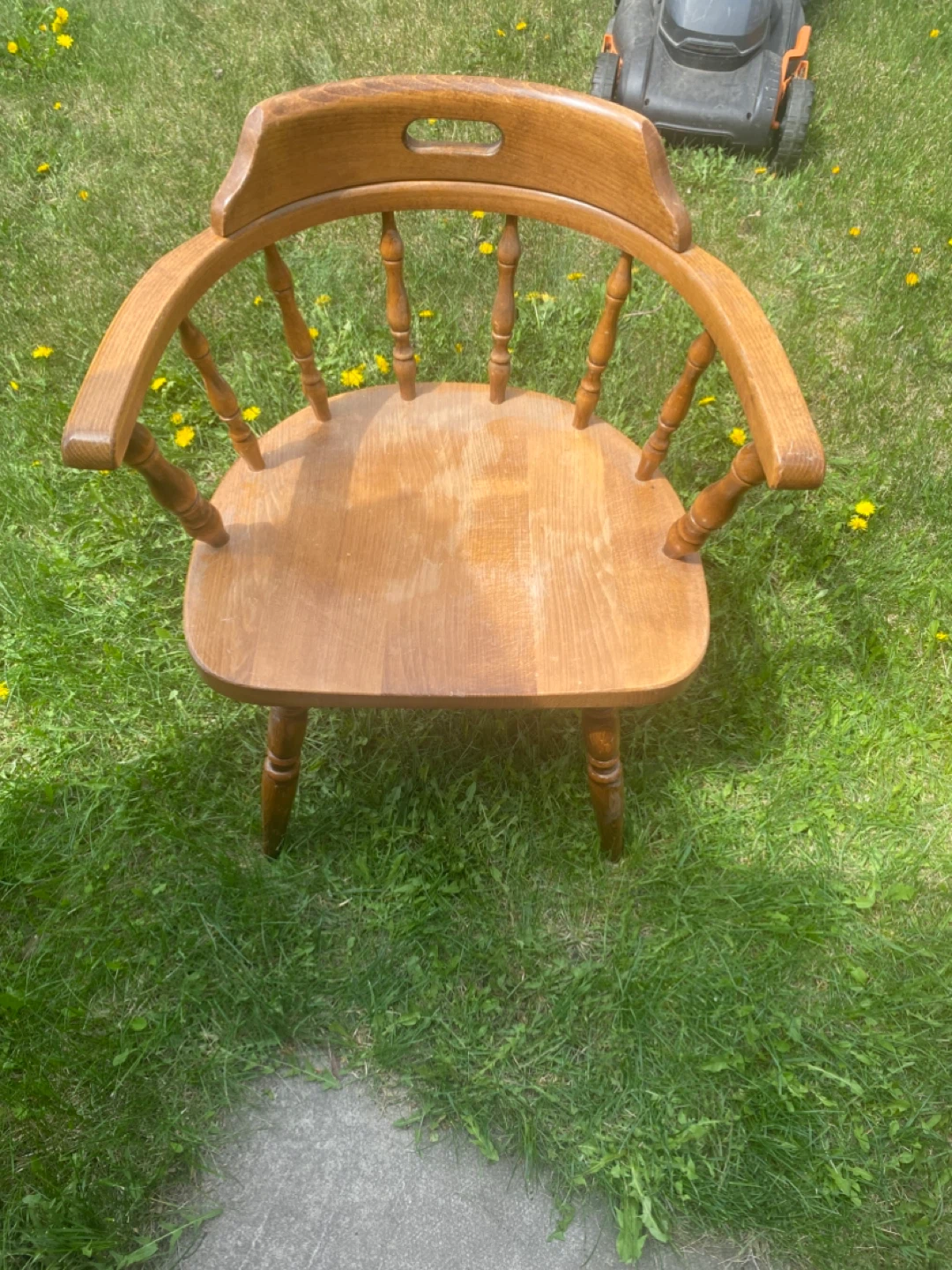 Wooden Armchair - photo 2