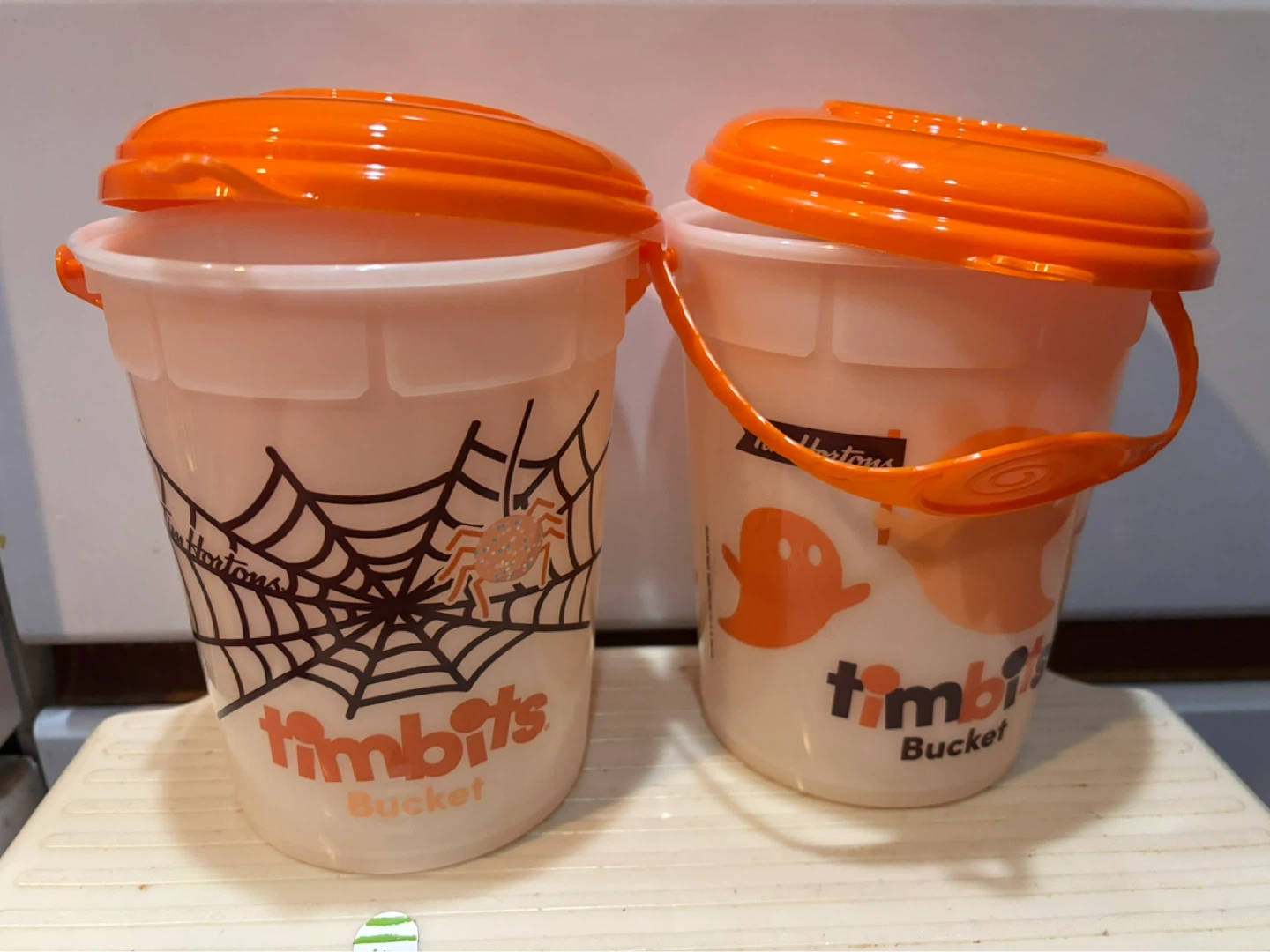 Timbits Halloween Buckets - Set of 2