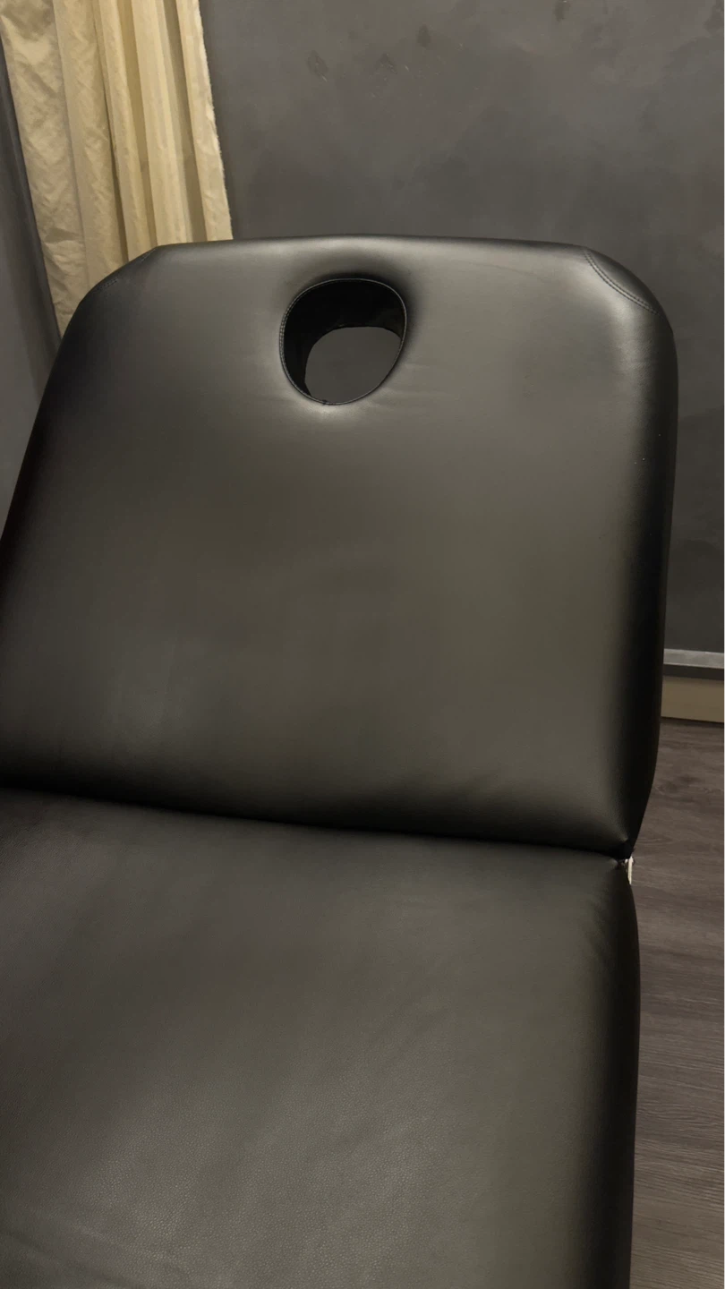 Black Massage Table with Face Cradle - photo 3