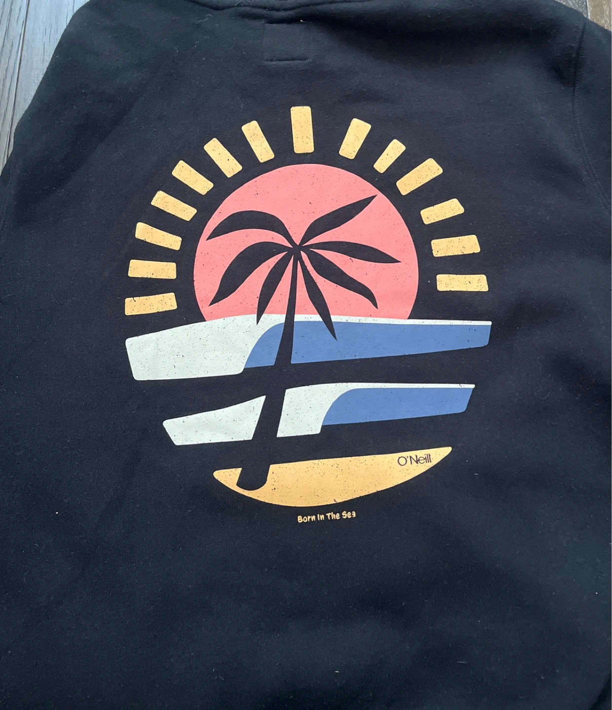 O'Neill Black Hoodie XL/TG